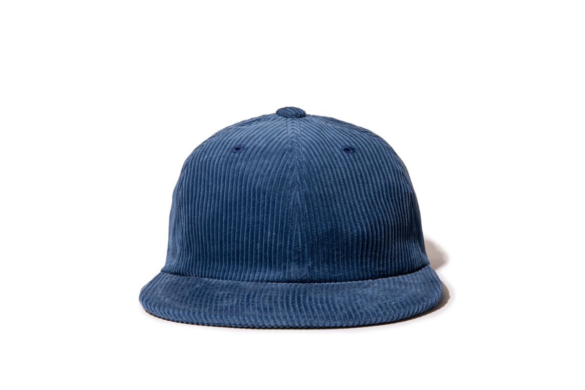 해드랩스(HEADWRAPS) 남녀공용 무지 골지 6패널 블루