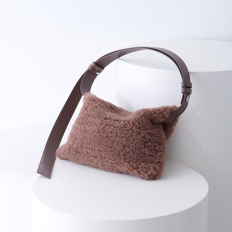 TWO WAY SHOULDER MUSTANG BAG BROWN