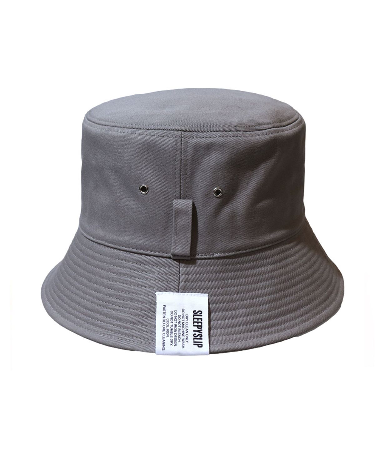슬리피슬립(SLEEPYSLIP) [unisex]EL COTTON GRAY BUCKET HAT