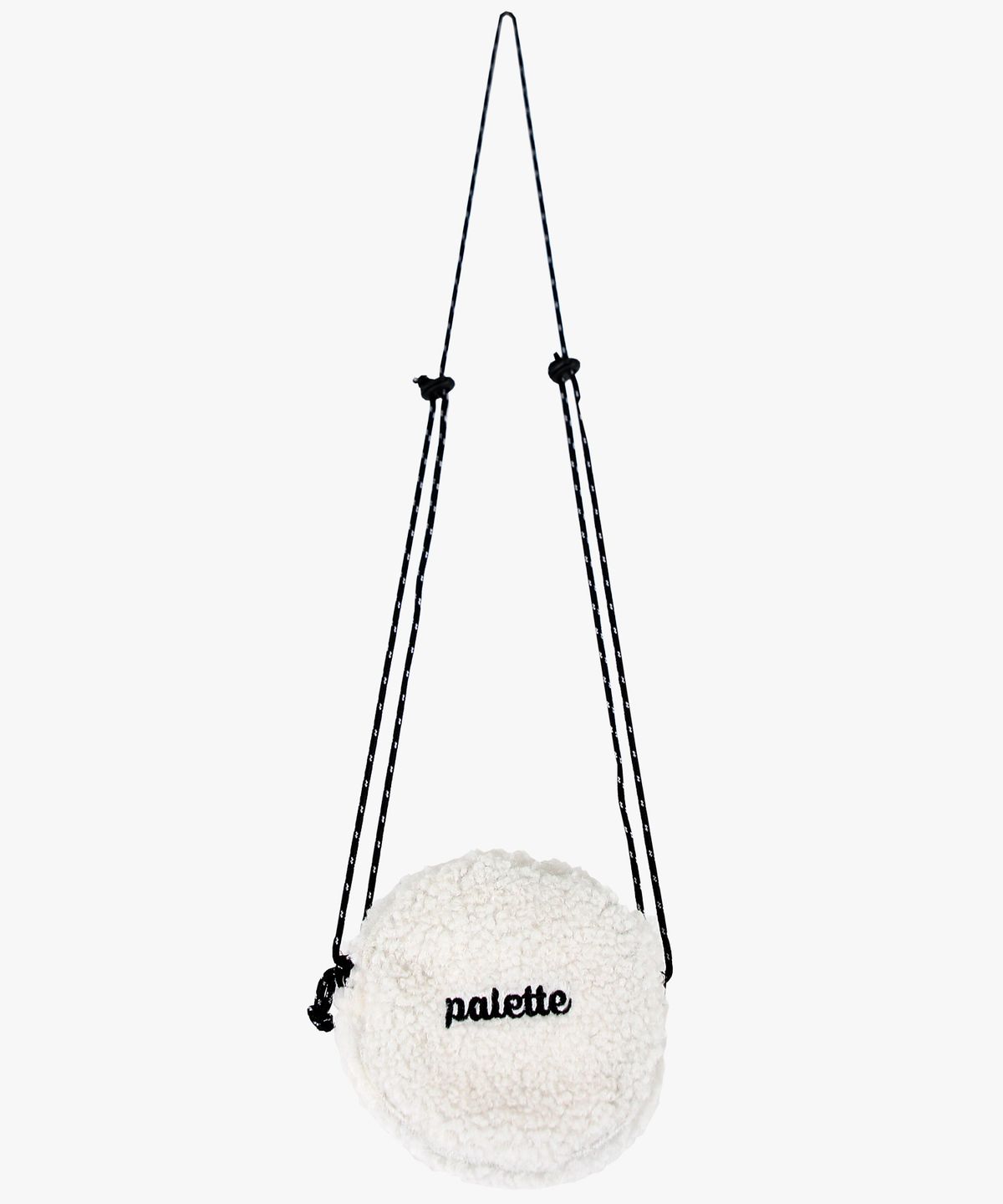 팔레트(PALETTE) BOA FLEECE CIRCLE BAG (WHITE)
