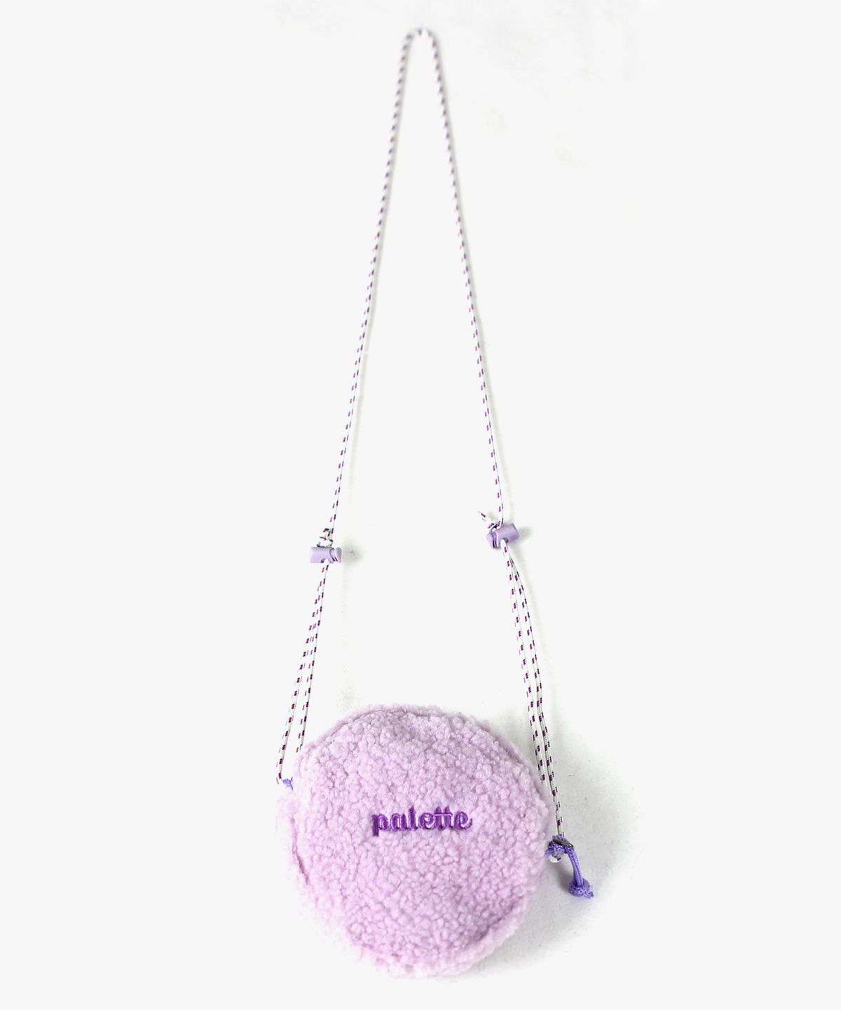 팔레트(PALETTE) BOA FLEECE CIRCLE BAG (PURPLE)
