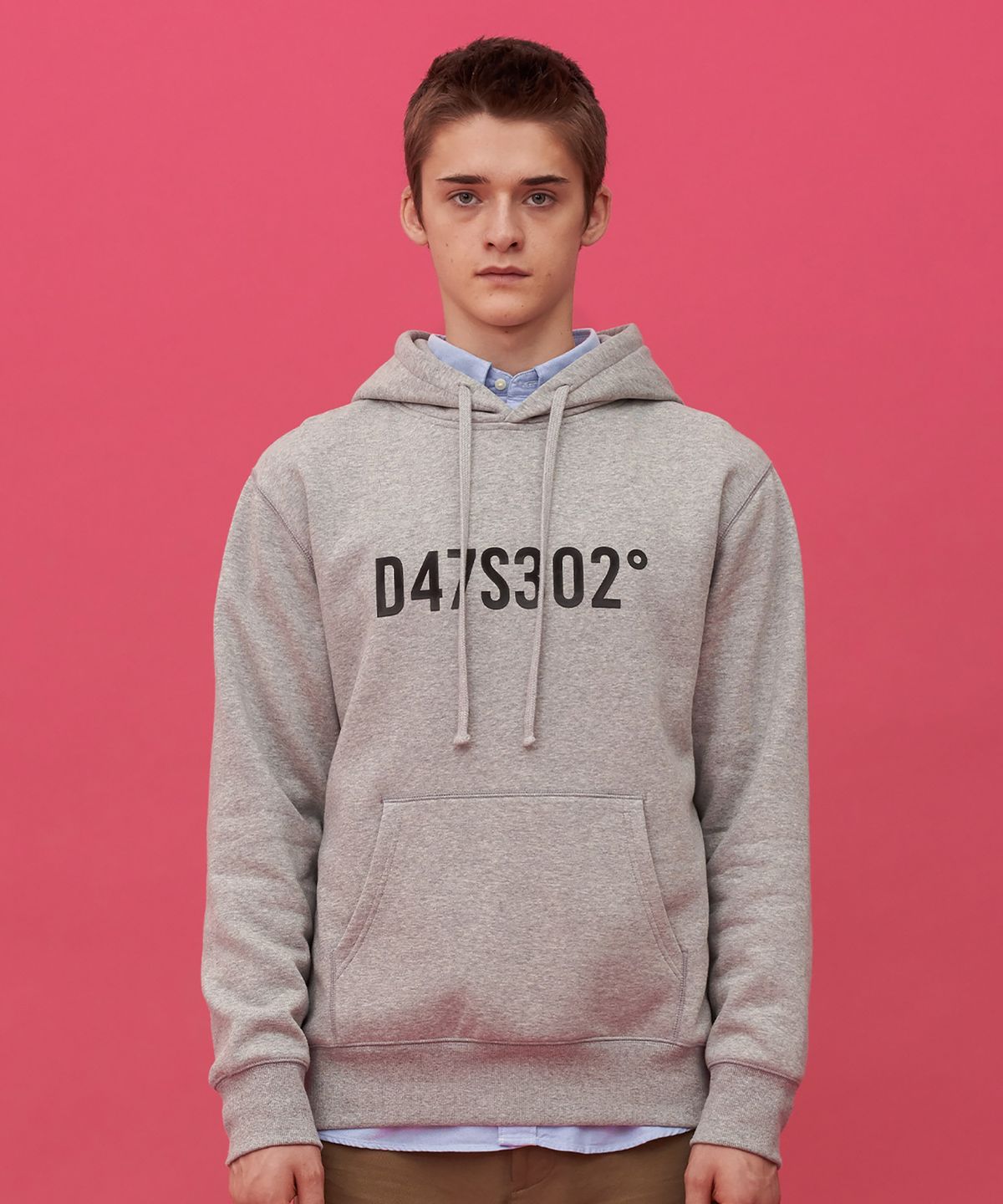 스트리트 스탠다드(STREET STANDARD) D47 LOGO HOODIE