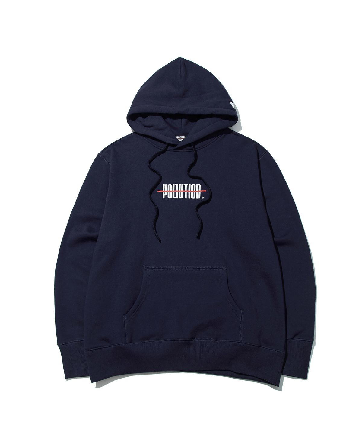 폴루션(POLLUTION) LOGO POCKET HOOD