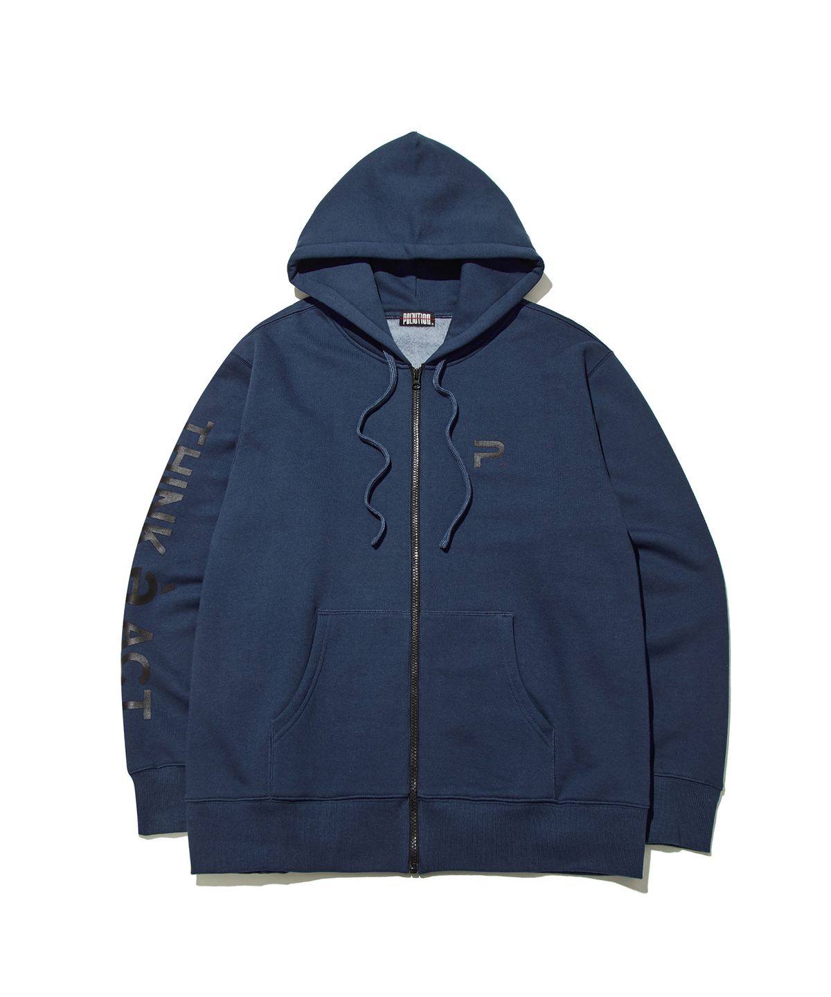 폴루션(POLLUTION) THINK ZIP-UP HOOD