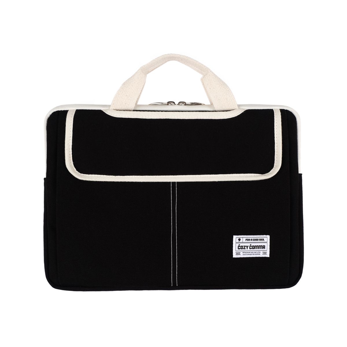 코지콤마(COZYCOMMA) 3웨이 노트북파우치_블랙(3size)