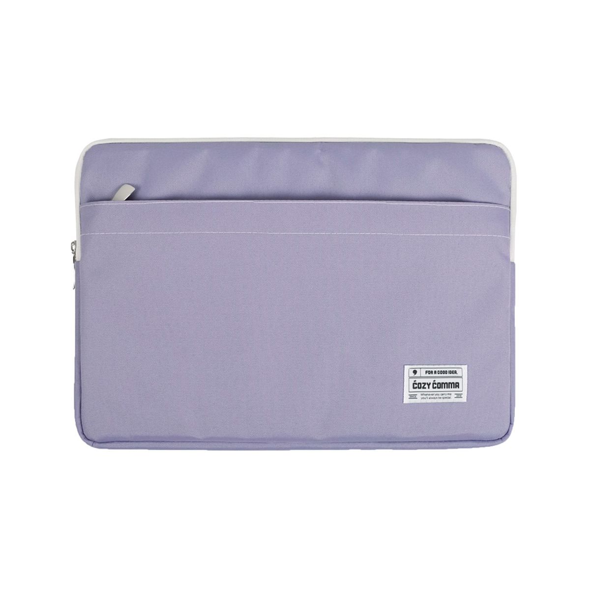 코지콤마(COZYCOMMA) 내맘대로 노트북파우치 연보라(3size)