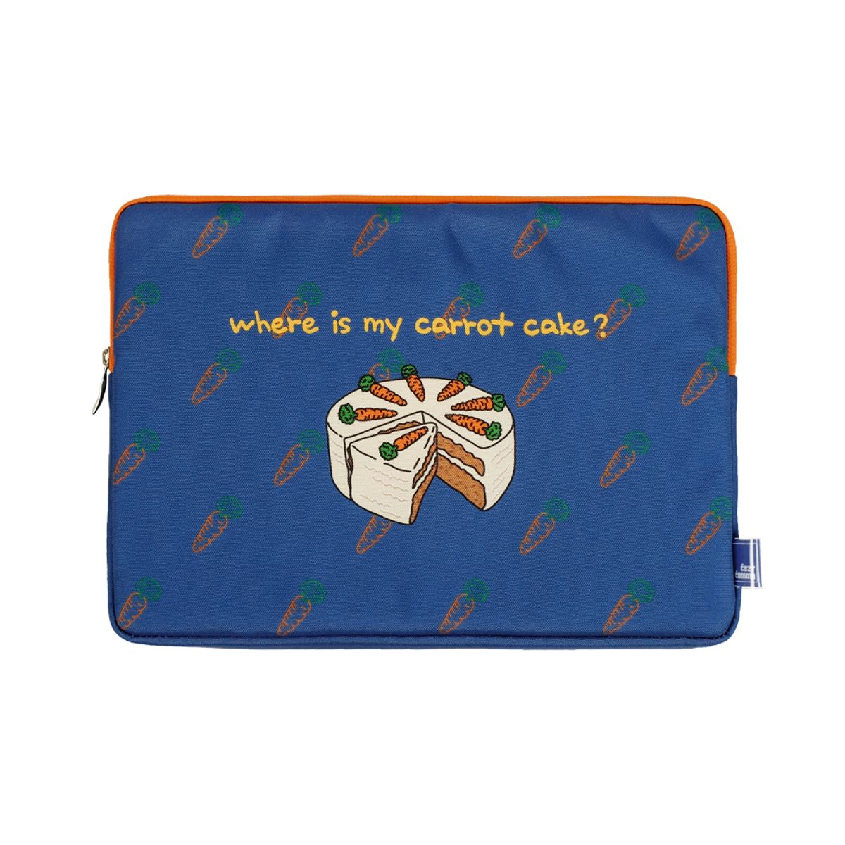 코지콤마(COZYCOMMA) 노트북파우치 내 당근케익 어디있어(3size)