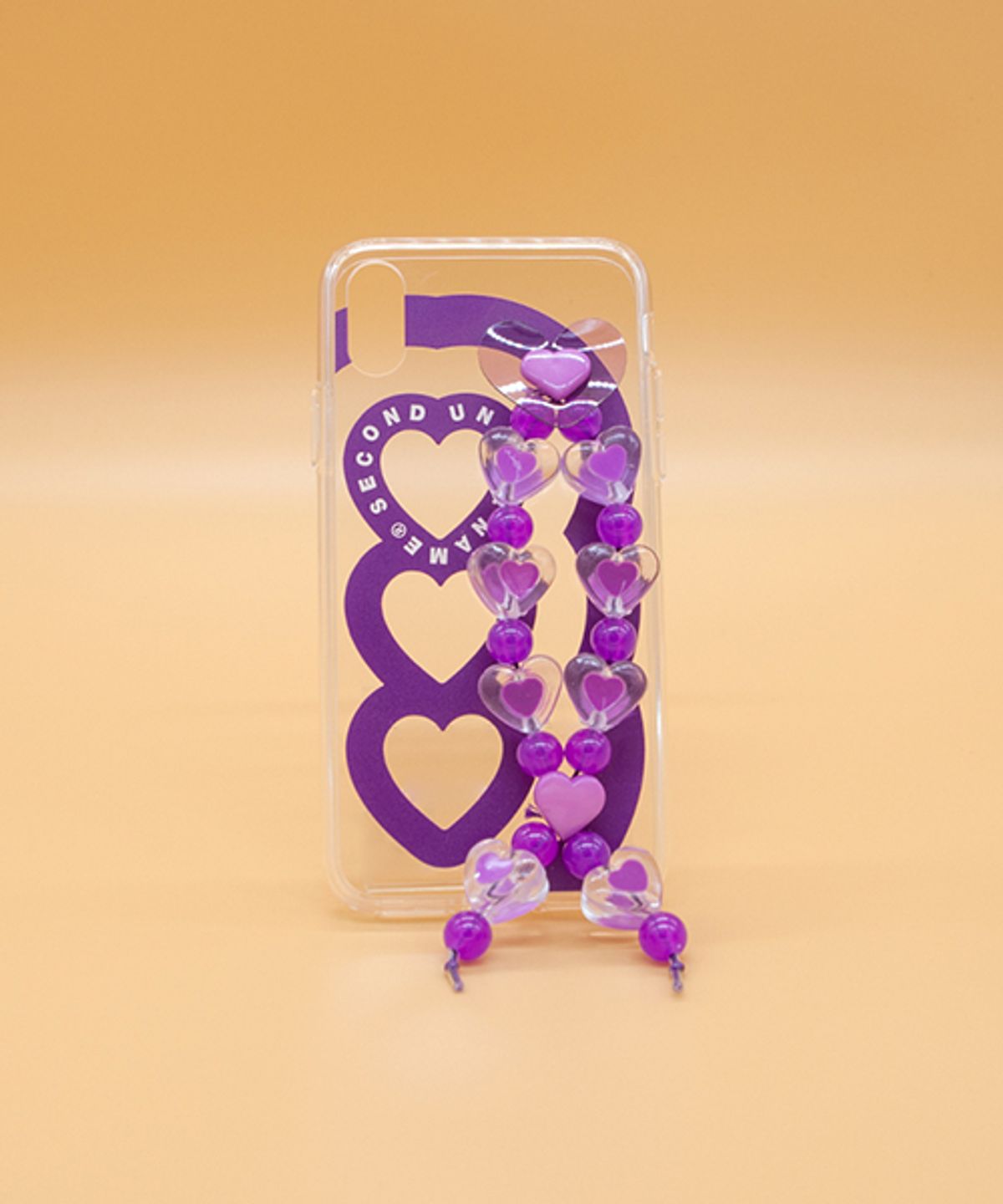 세컨드유니크네임(SECOND UNIQUE NAME) SUN CASE HEART BUBBLE PURPLE