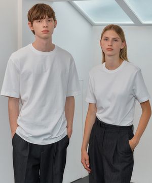 [3팩]고밀도순면기본반팔티셔츠  MATS0101