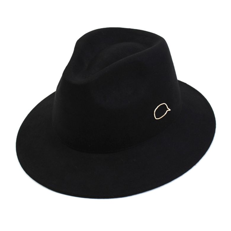 GD Bubble Wool Short Fedora 울페도라