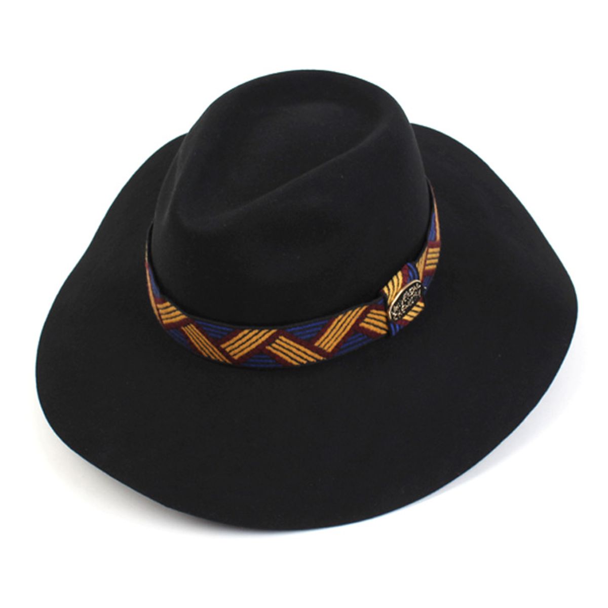 유니버셜 케미스트리(UNIVERSAL CHEMISTRY) Ethnic Line Long Wool Fedora 울페도라