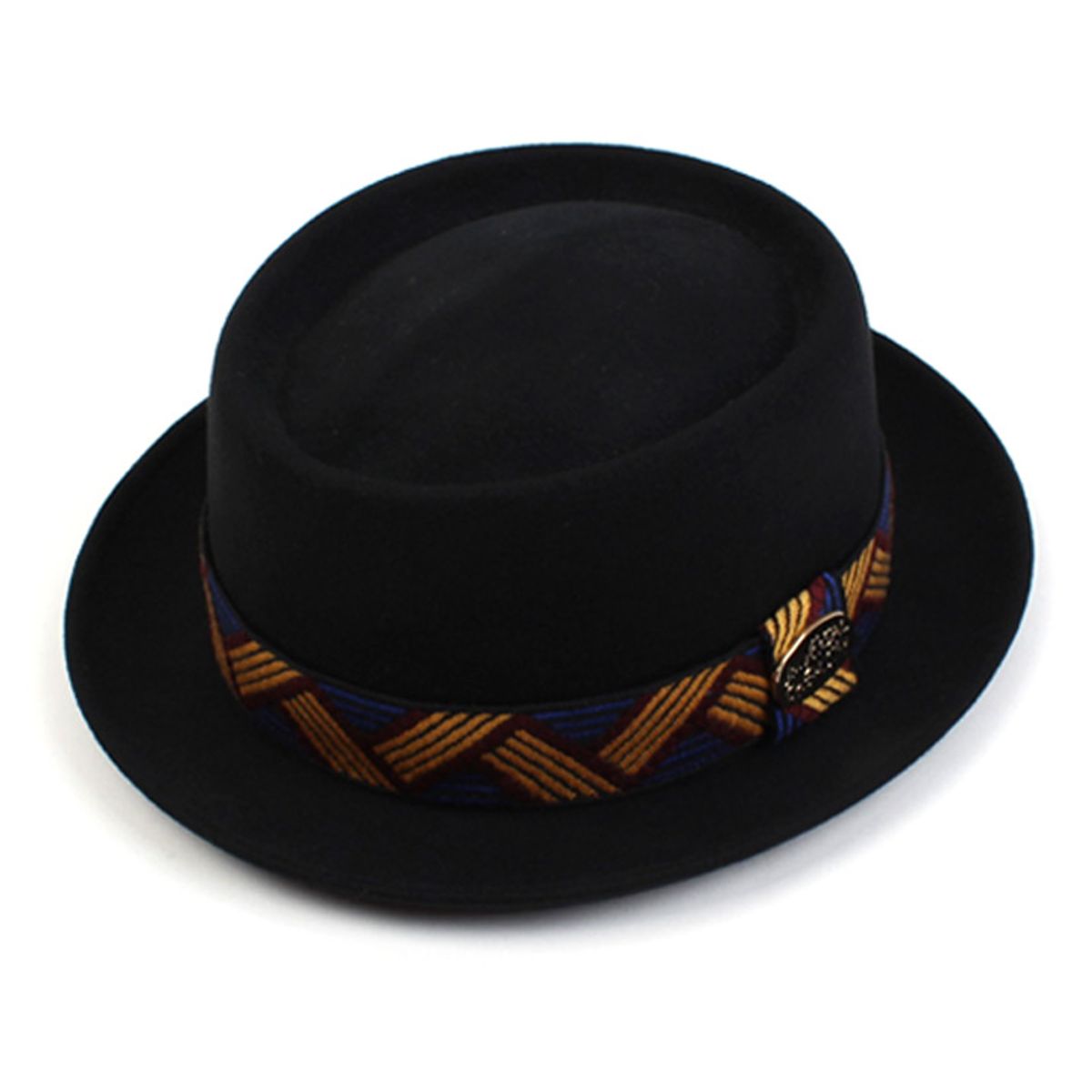유니버셜 케미스트리(UNIVERSAL CHEMISTRY) Ethnic Line Very Short Wool Fedora 울페도라