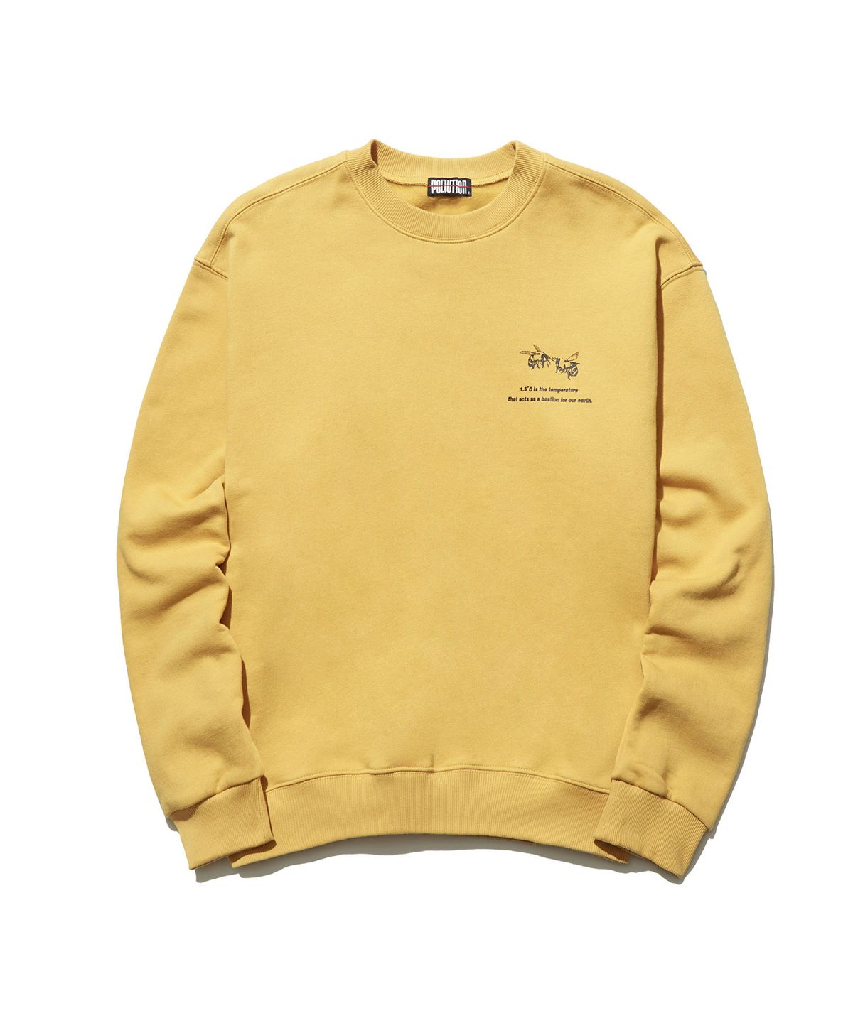 폴루션(POLLUTION) BEE LOGO SWEATSHIRT