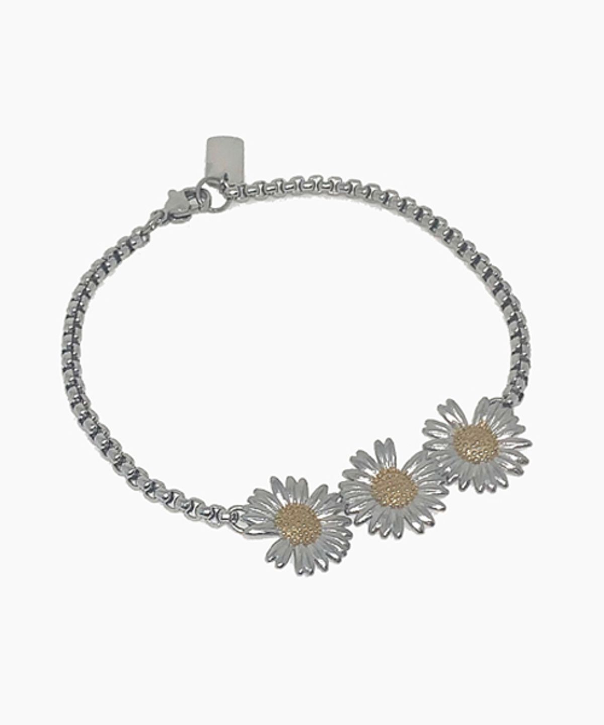 셉텐벌5(SEPTEMBER5) Mix sunflower chain bracelet no.2