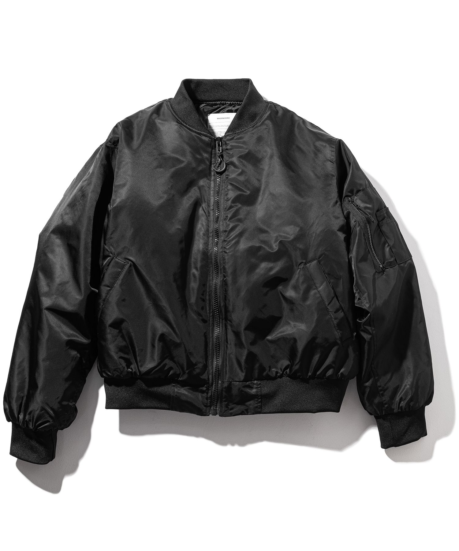 ブルゾン MASSNOUN 8oz oversized MA1 aviation jumper jacket MFZPD003KK MUSINSA | MASSNOUN 8oz Oversized MA-1 Aviation Jumper Jacket