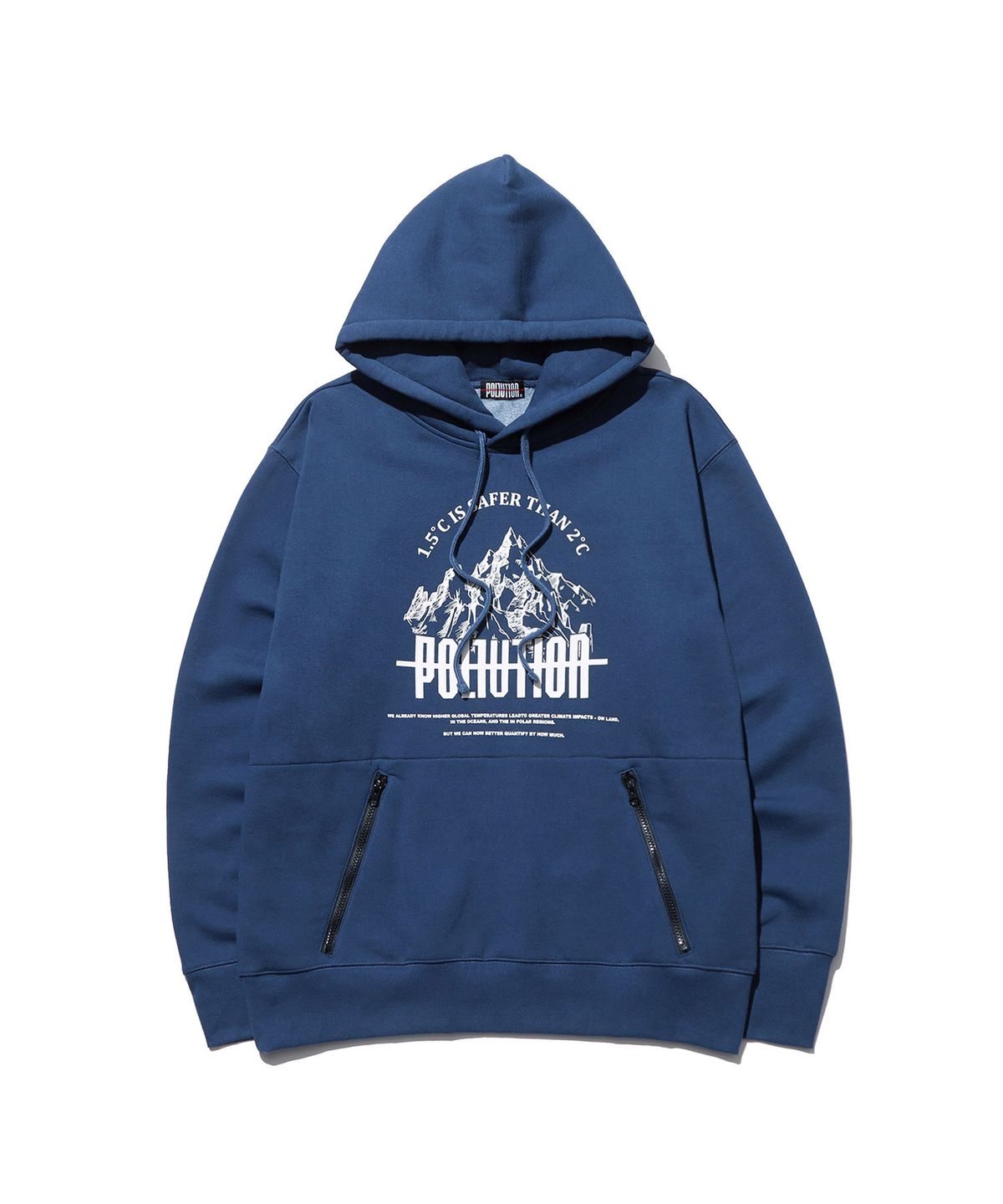 폴루션(POLLUTION) Mountain Jipper Pocket Hood
