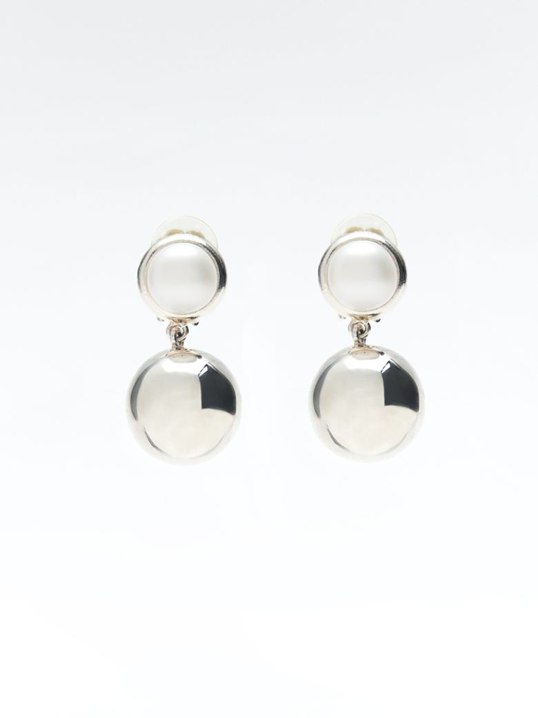 Silver Ball Clip-on