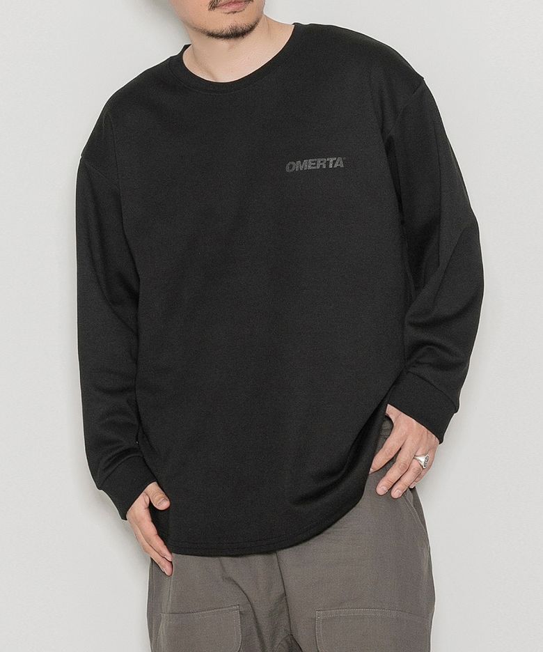 2020-2021 느와르 라인 롱티셔츠 오버 핏 블랙