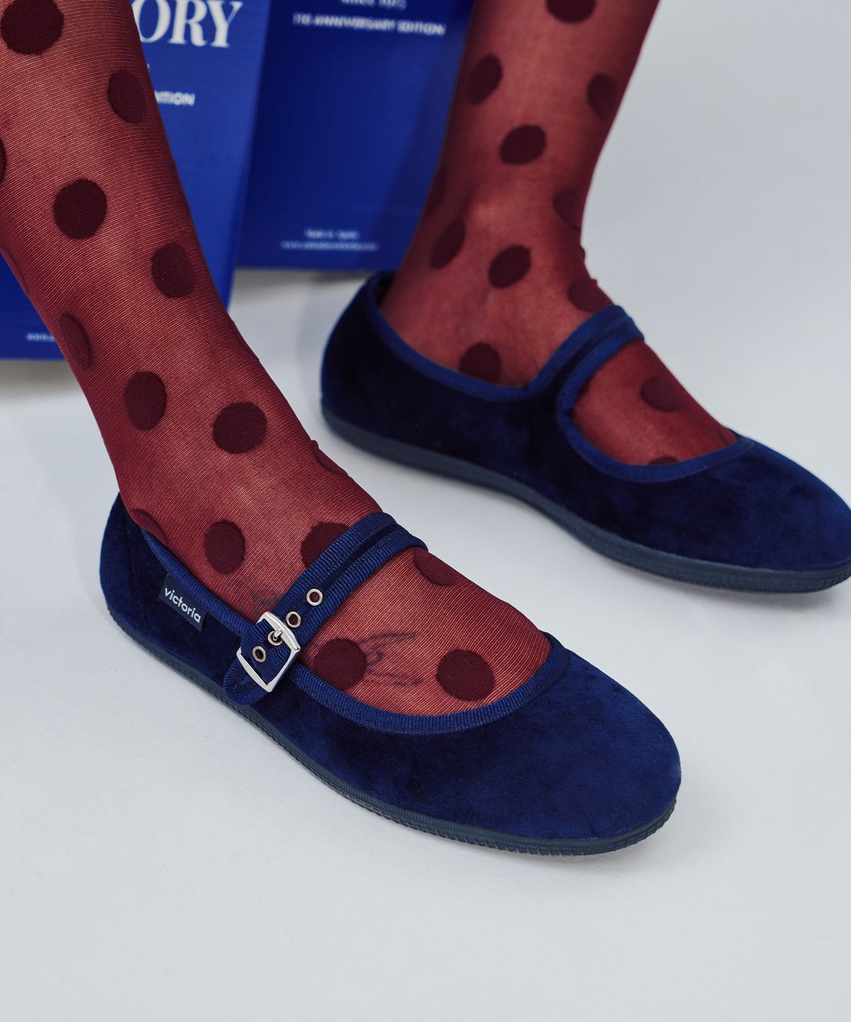 빅토리아 슈즈(VICTORIA SHOES) 오다 메리제인 (104913-MARINO)