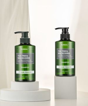 티트리 앤 마카다미아 딥 클렌징 지성샴푸 2구 세트 500ml