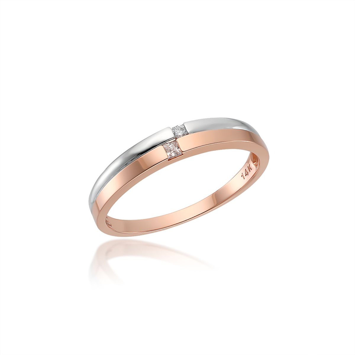 로이드(LLOYD) 러브 투톤 14K Gold 남성 커플링  LRM20C07G