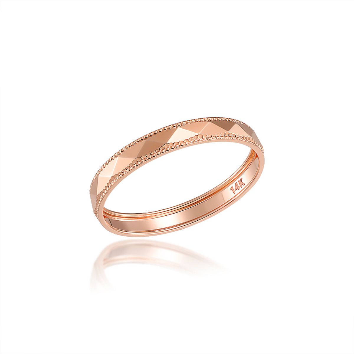 로이드(LLOYD) 라이트 컷팅 14K Gold 남성 커플링  LRM20C08G