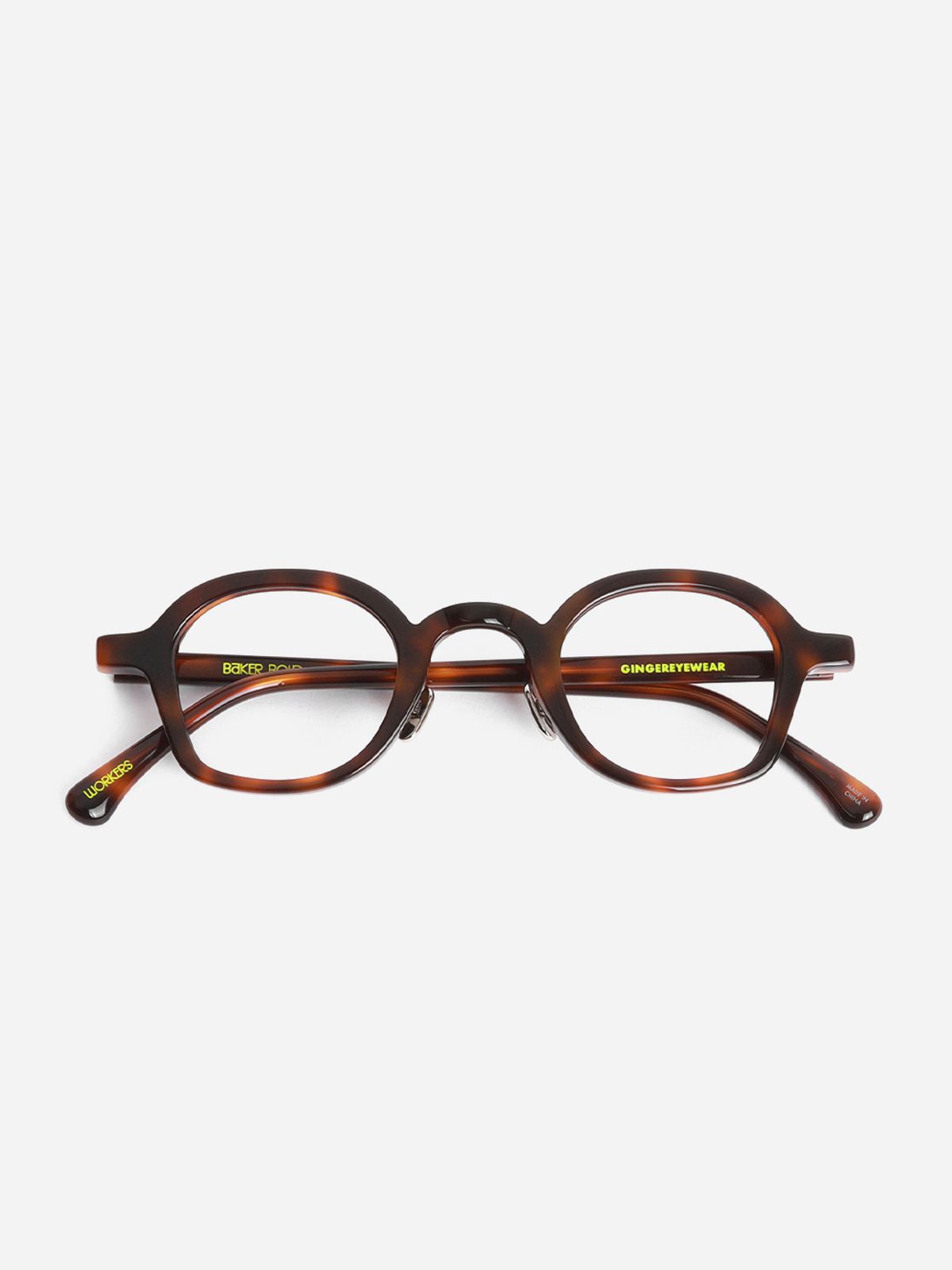 진저아이웨어(GINGER EYEWEAR) [WORKERS BOLD] BAKER BOLD 베이커 볼드  6 col
