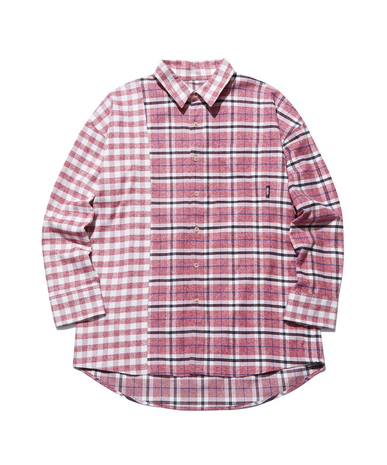 Over Fit Check Shirts