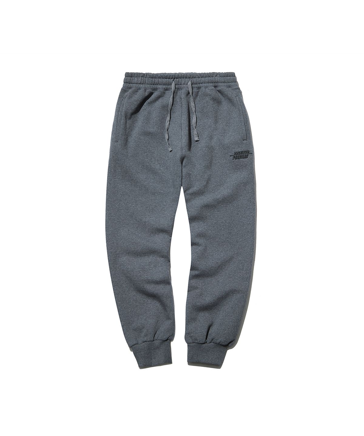 폴루션(POLLUTION) EMB LOGO SWEATPANTS