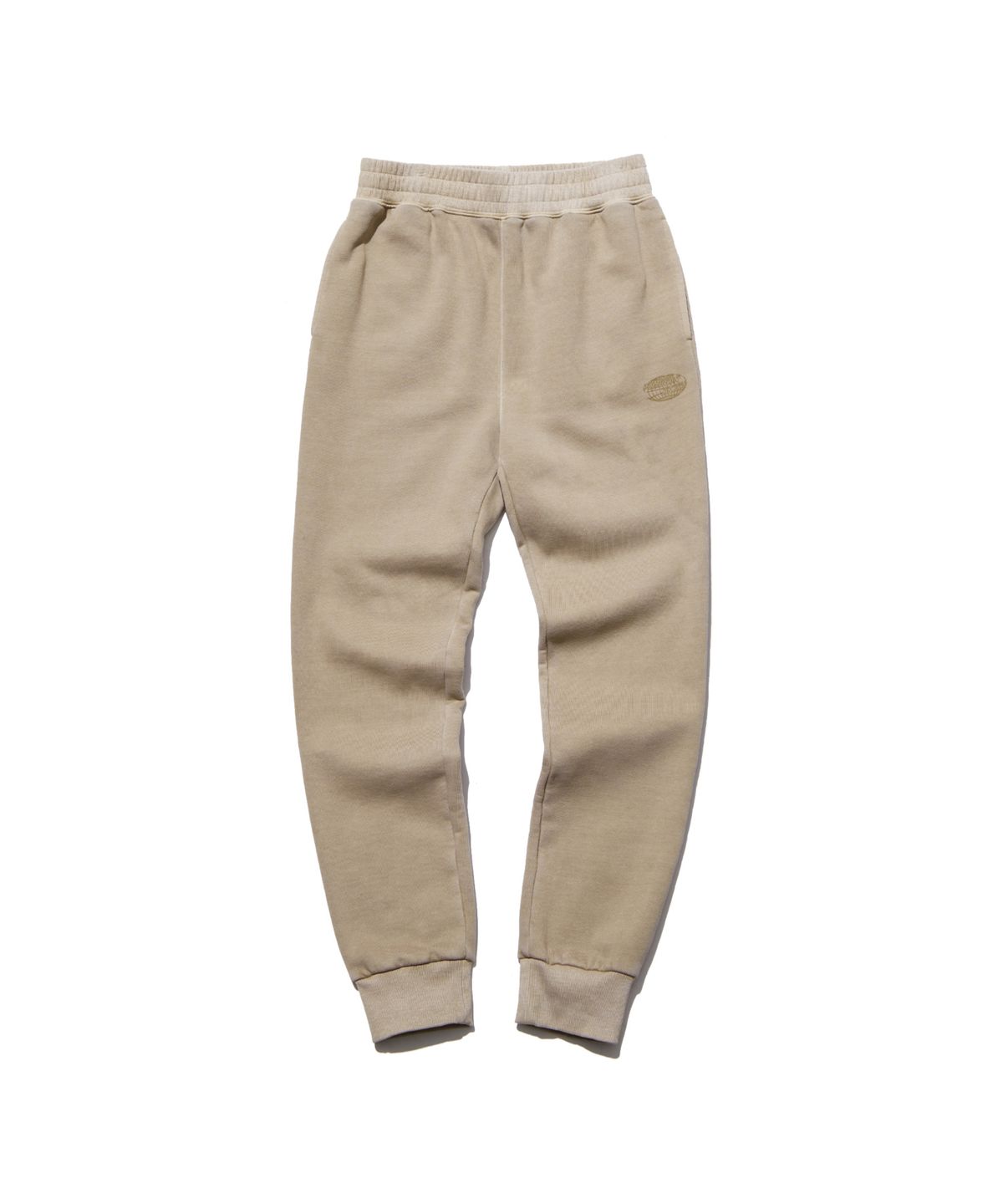 폴루션(POLLUTION) PIGMENT DYE SWEATPANTS BURNT TAN (HSRAWPT304_BRTN)