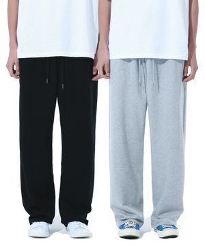 [2PACK] 루즈핏 트레이닝 스웨트 팬츠 - 3Color