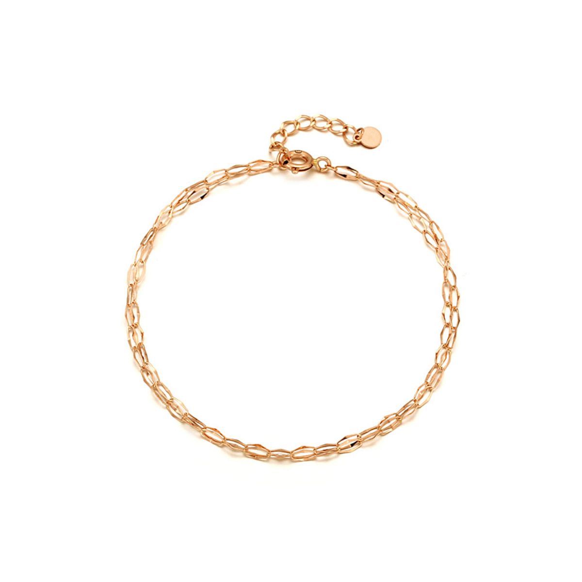 로이드(LLOYD) 옐로우골드 체인 베이직 심플 14K Gold 팔찌 LWB18172G