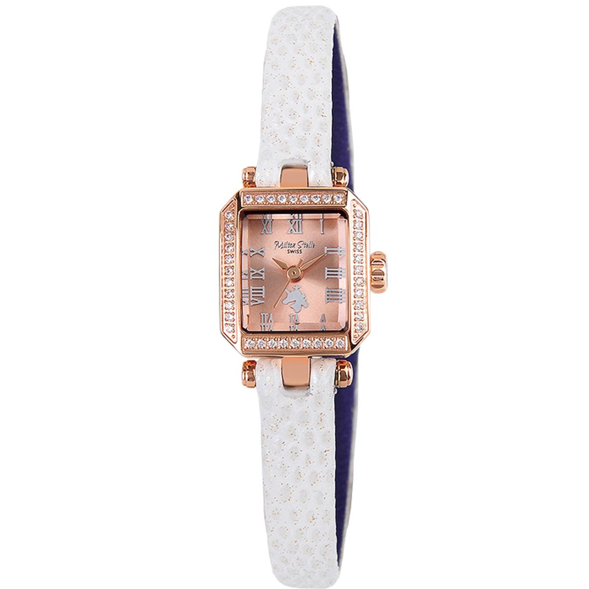 밀튼 스텔리(MILTON STELLE) SWISS made MS-03R 여성용 가죽시계