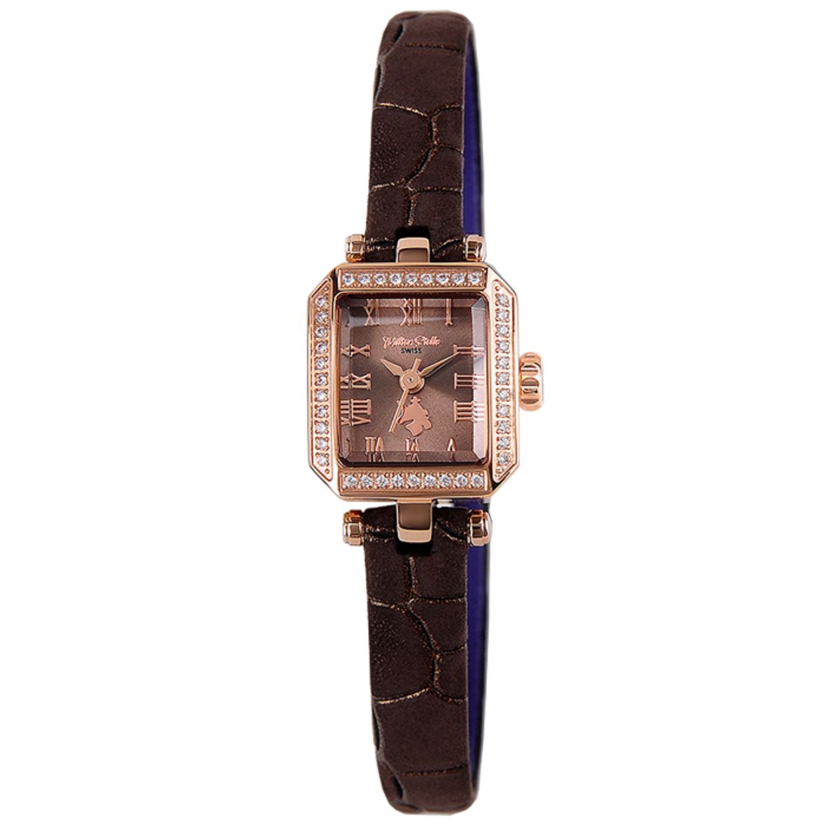 밀튼 스텔리(MILTON STELLE) SWISS made MS-03RB 여성용 가죽시계
