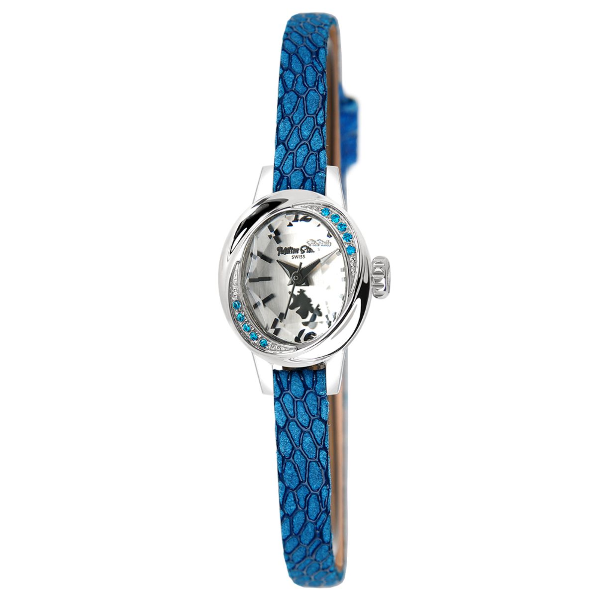 밀튼 스텔리(MILTON STELLE) SWISS made MS-09S 여성용 가죽시계