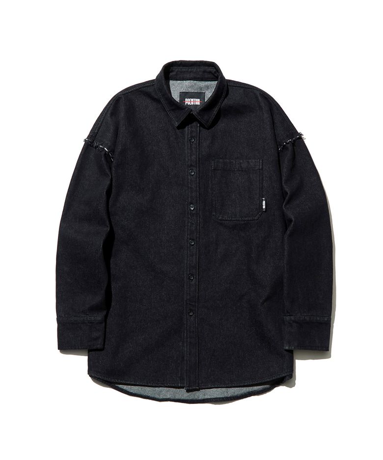 OVERSIZED FIT DENIM SHIRTS