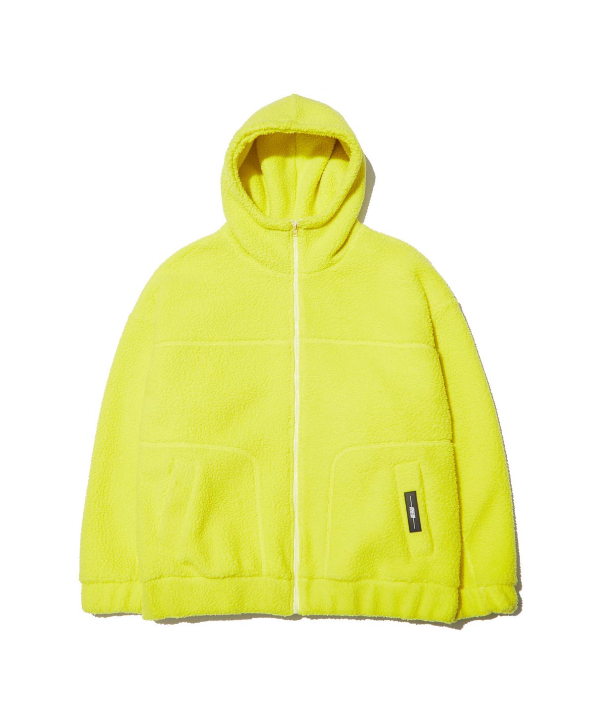 폴루션(POLLUTION) Fleece Zip-Up Hood