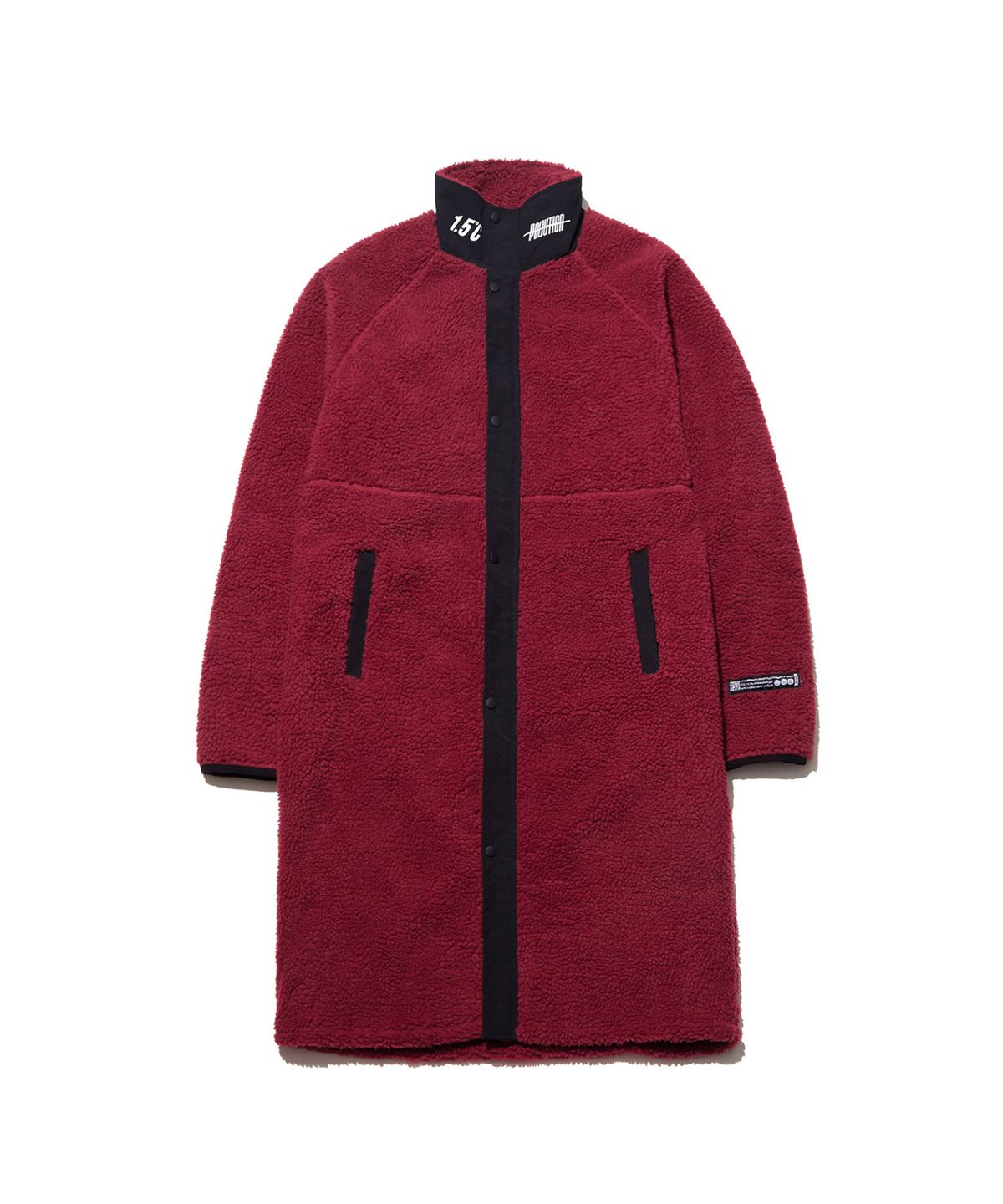 폴루션(POLLUTION) Raglan sleeves long sherpa