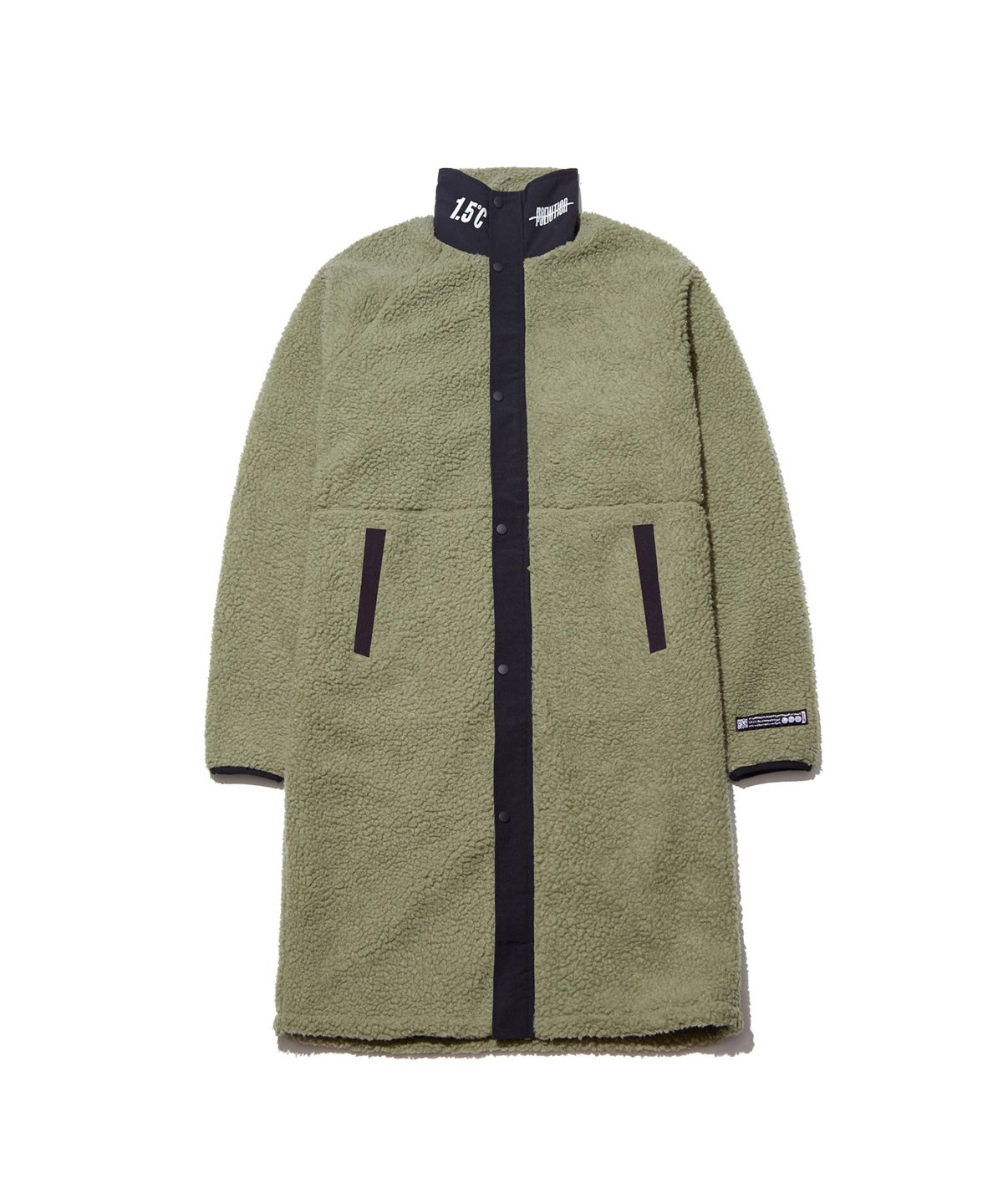 폴루션(POLLUTION) Raglan sleeves long sherpa