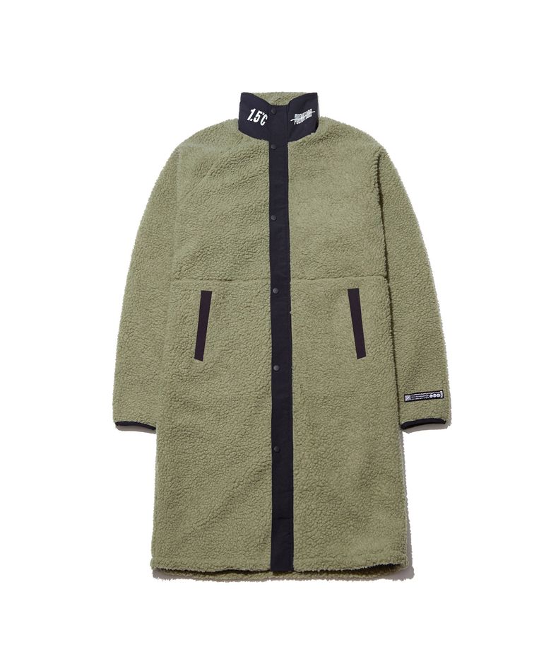 Raglan sleeves long sherpa