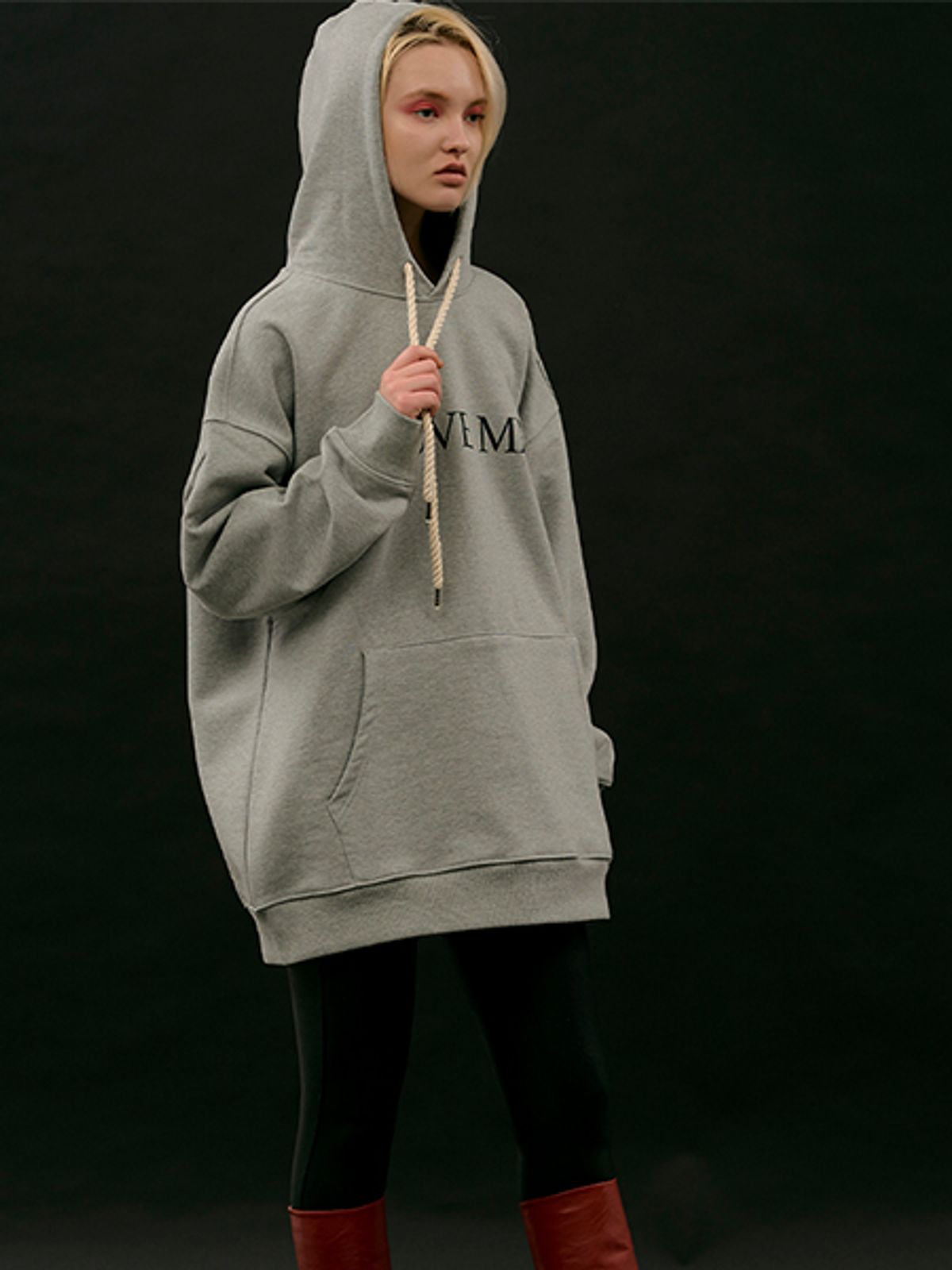 로희어패럴(ROHEE APPAREL) 후드 원피스 / 메란그레이
