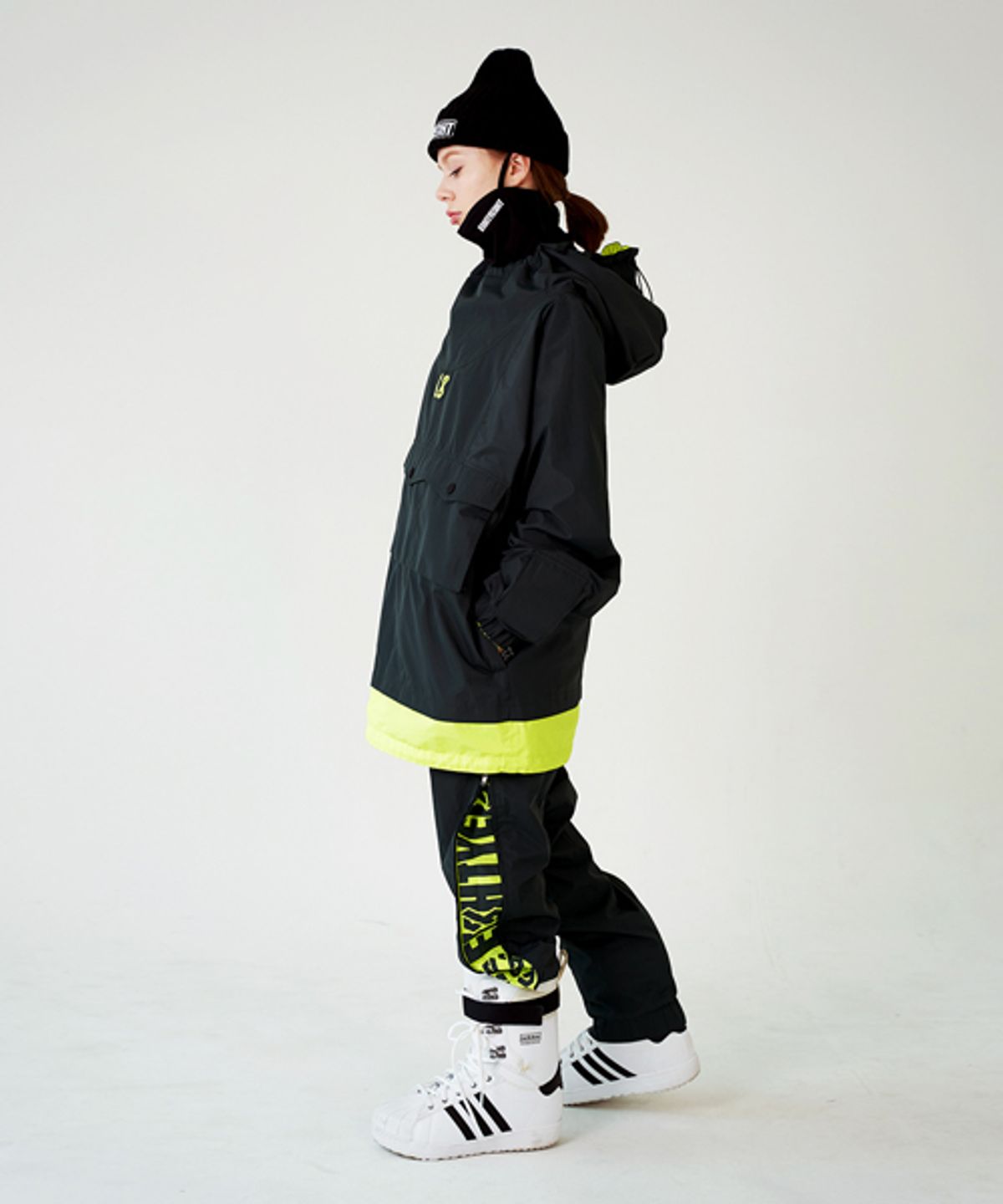 88리미티드(88LIMITED) P2 21BOXER pants(P2 21복서팬츠-BLK/LEMON)