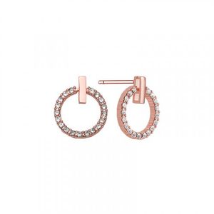 CRJ5029E-RG 큐빅 링 귀걸이