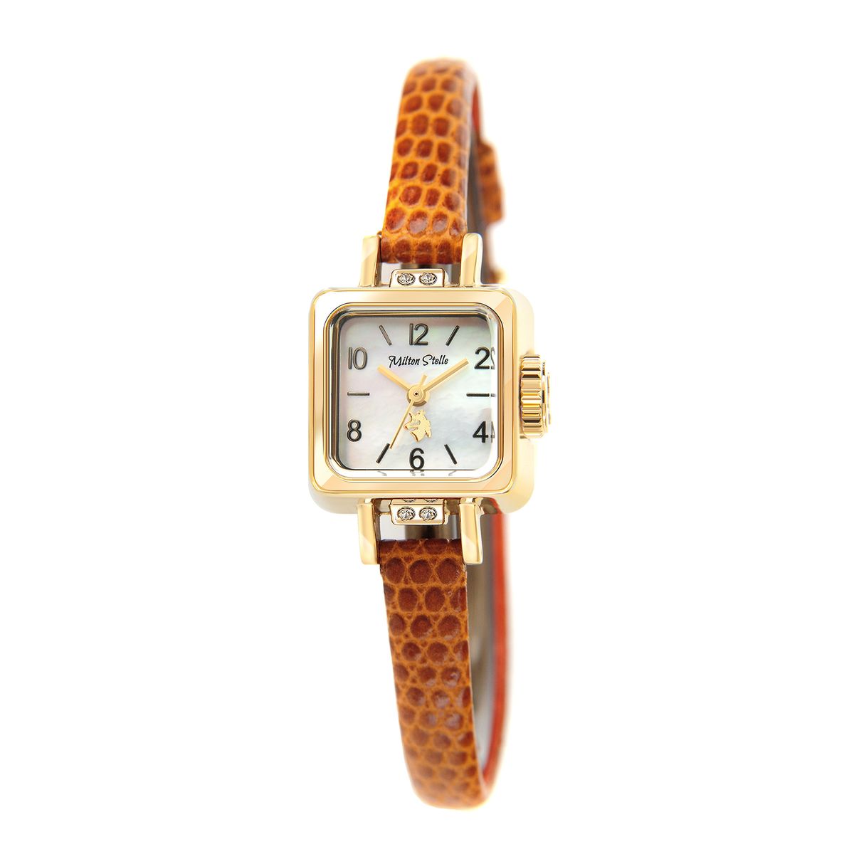밀튼 스텔리(MILTON STELLE) Italy watch MS-081G 여성용 가죽시계