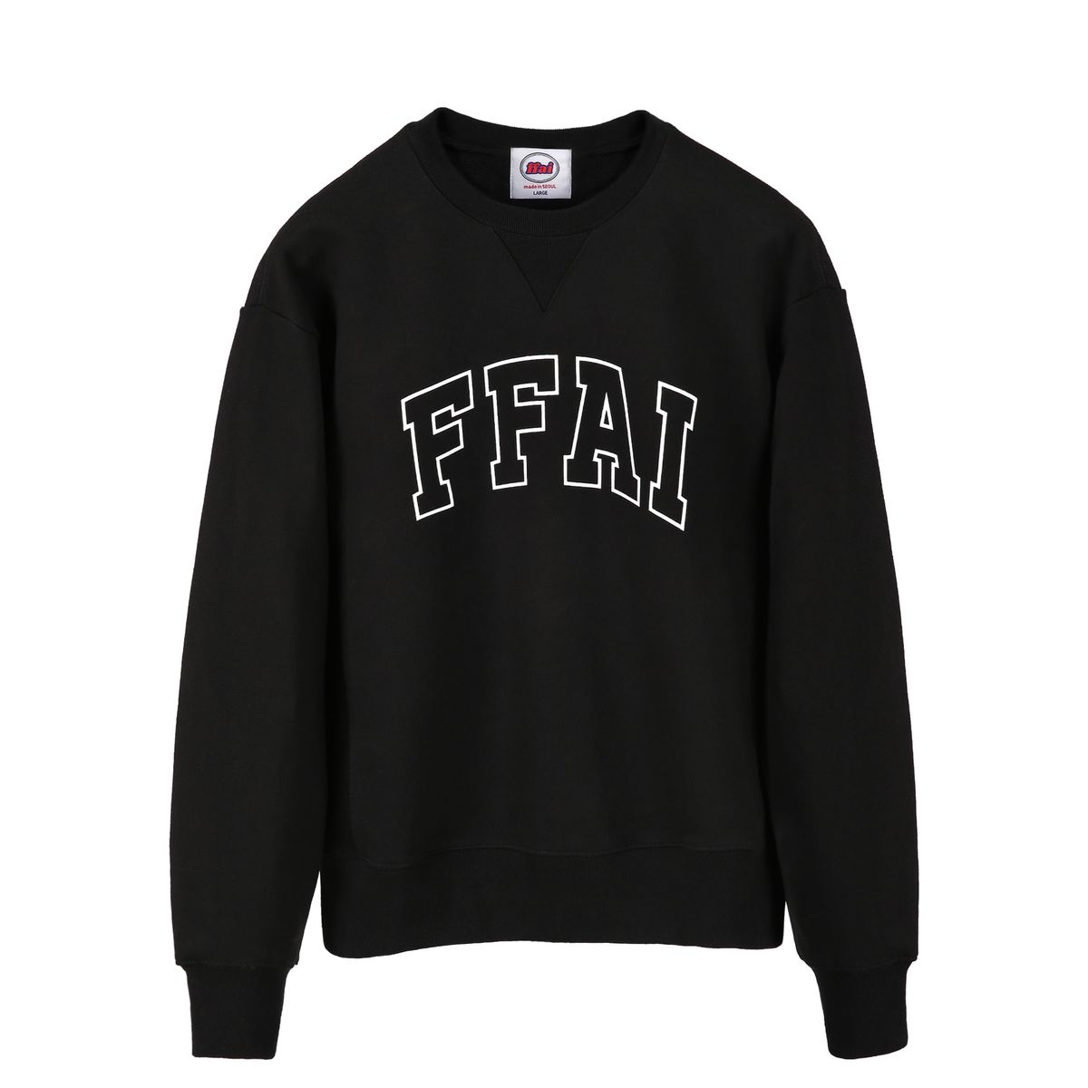 파이(FFAI) OT.21 BIG LOGO SWEAT SHIRTS_BLACK