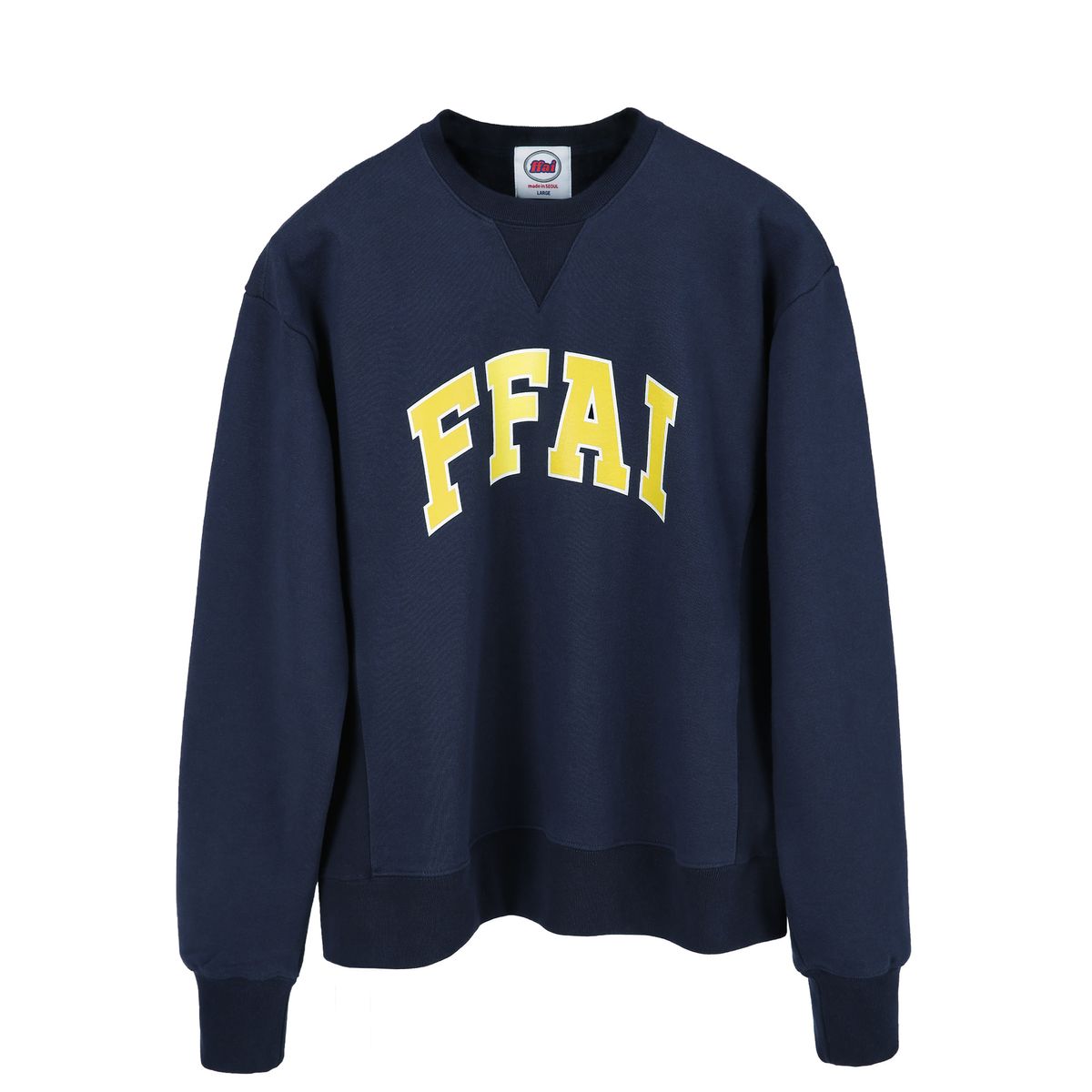 파이(FFAI) OT.21 BIG LOGO SWEAT SHIRTS_NAVY