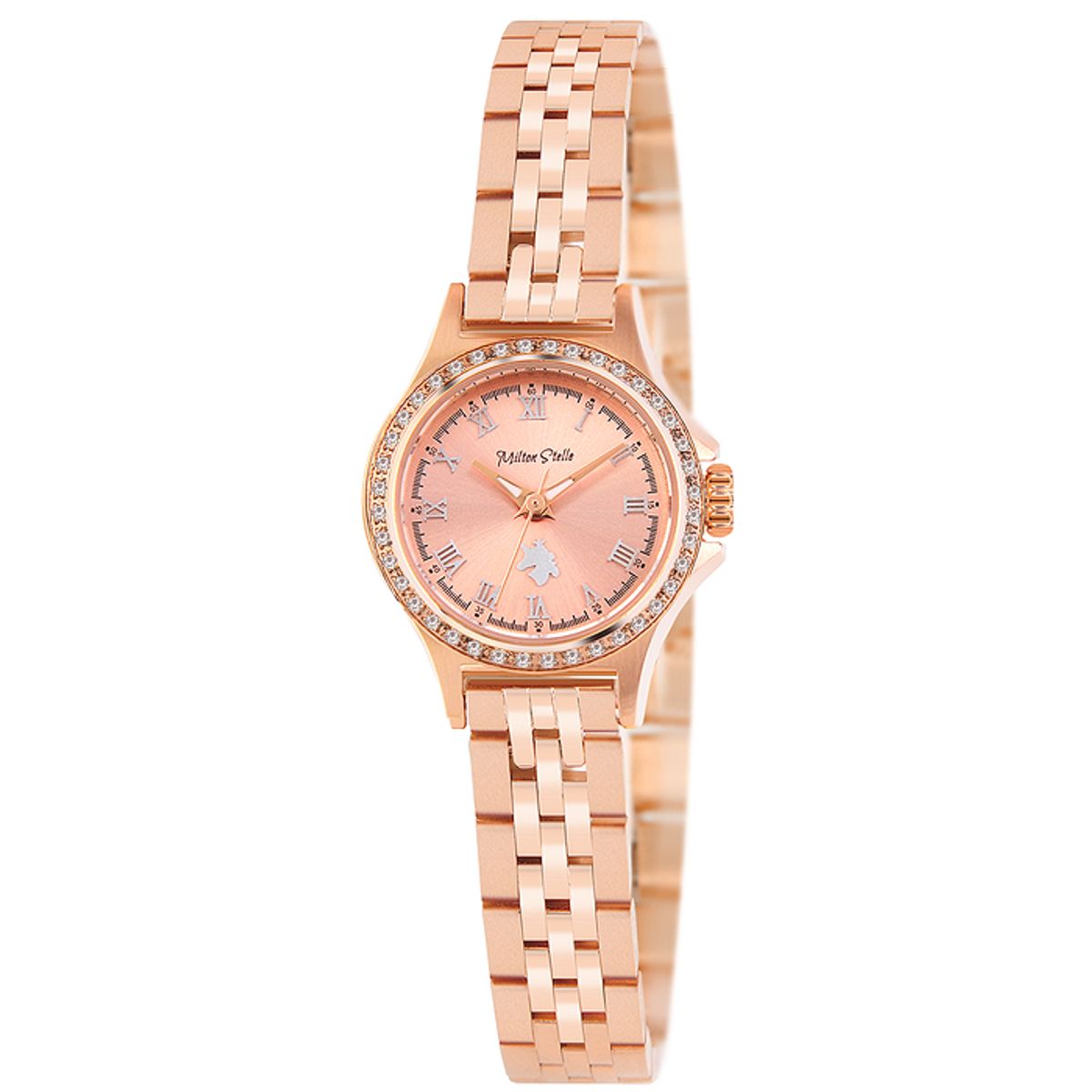 밀튼 스텔리(MILTON STELLE) Italy watch MS-124R 여성용 메탈시계