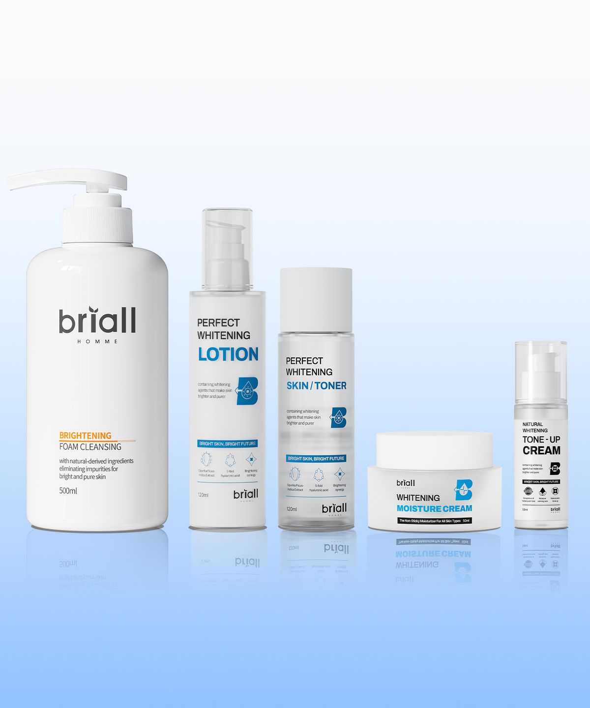 브리올옴므(BRIALL HOMME) [스페셜 기획] 퍼펙트 수분 충전 5종 세트