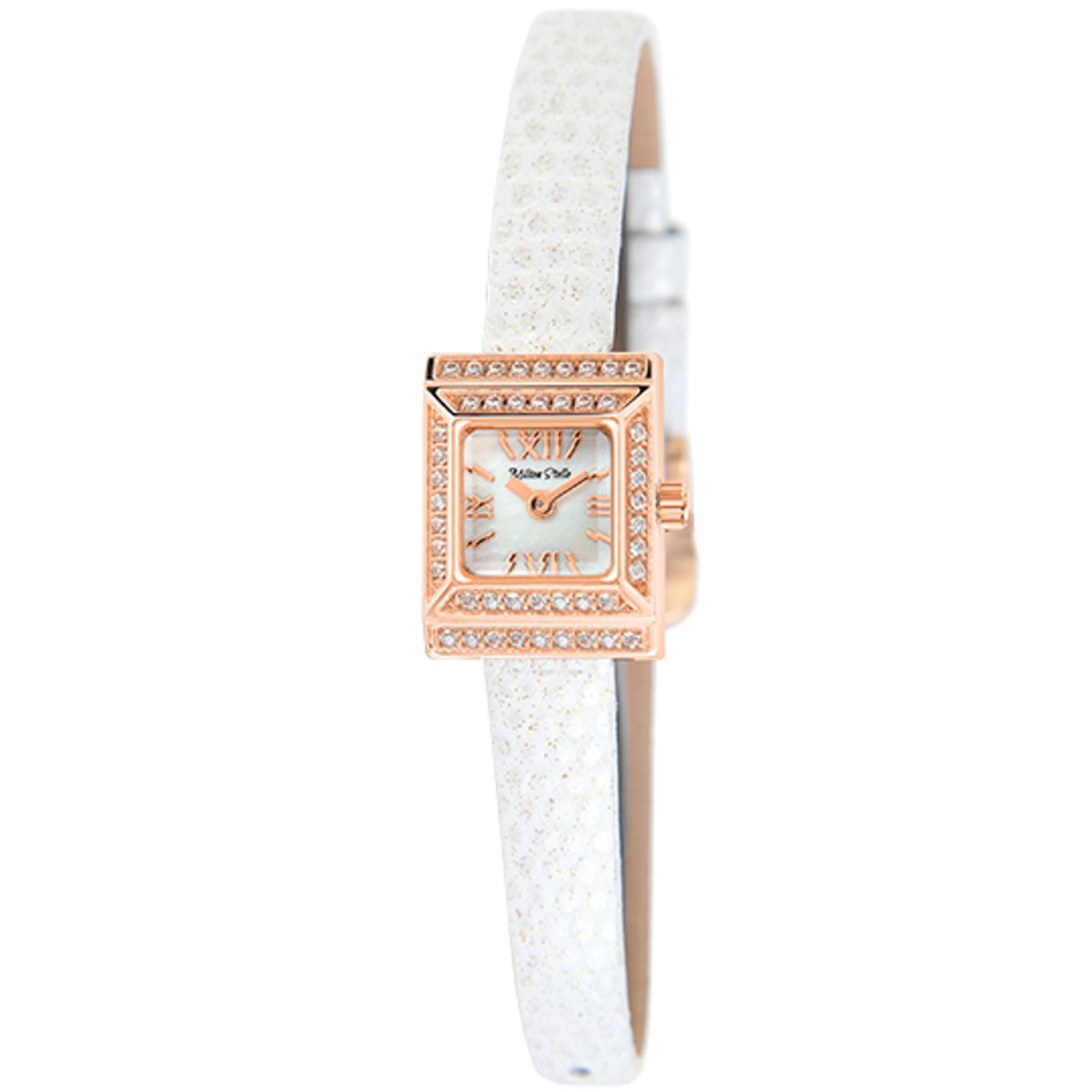 밀튼 스텔리(MILTON STELLE) Italy watch MS-132R 여성용 가죽시계
