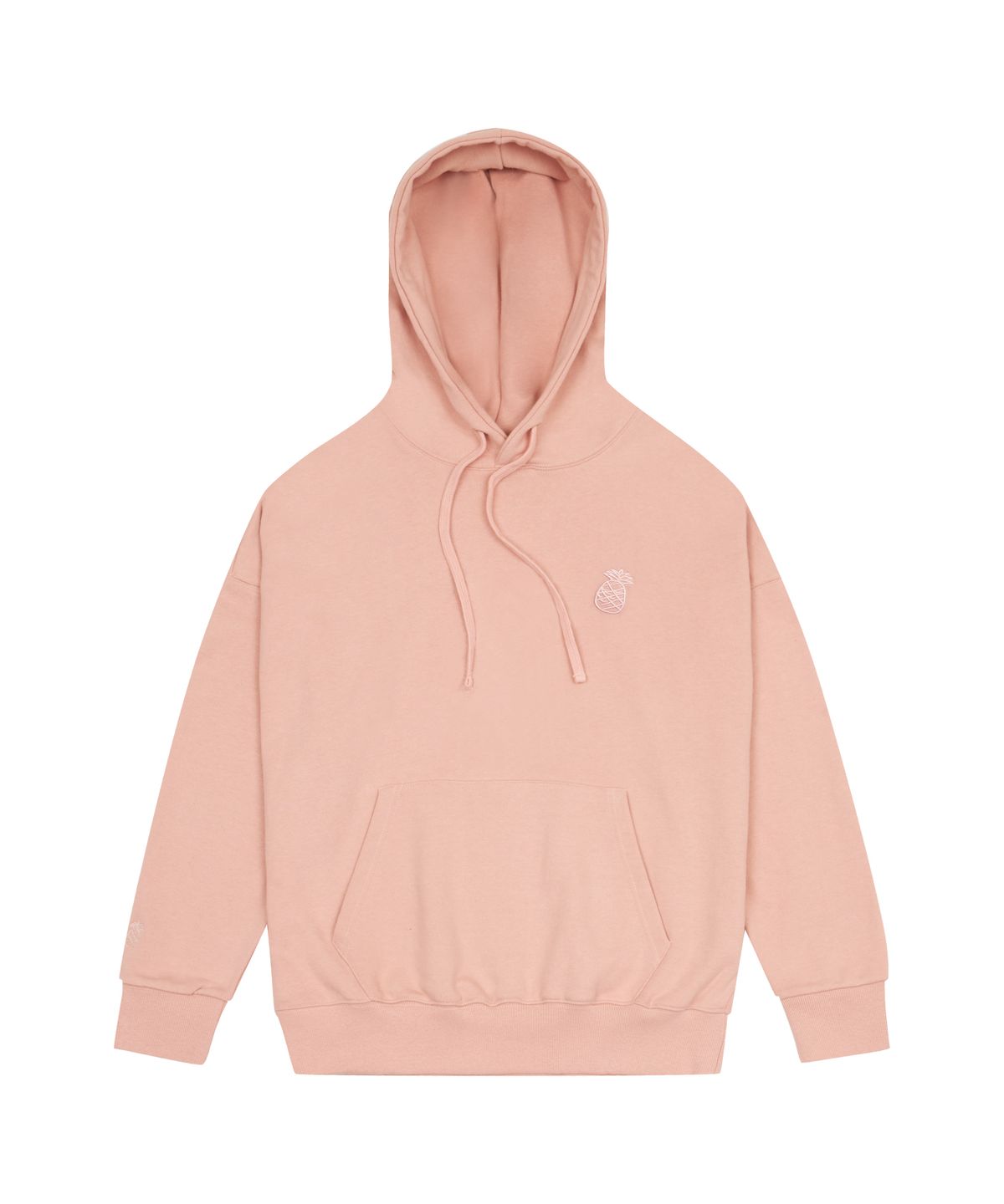 핑크파인애플(PINK PINEAPPLE) SMALL LOGO MONOGRAM HOODIE_PINK